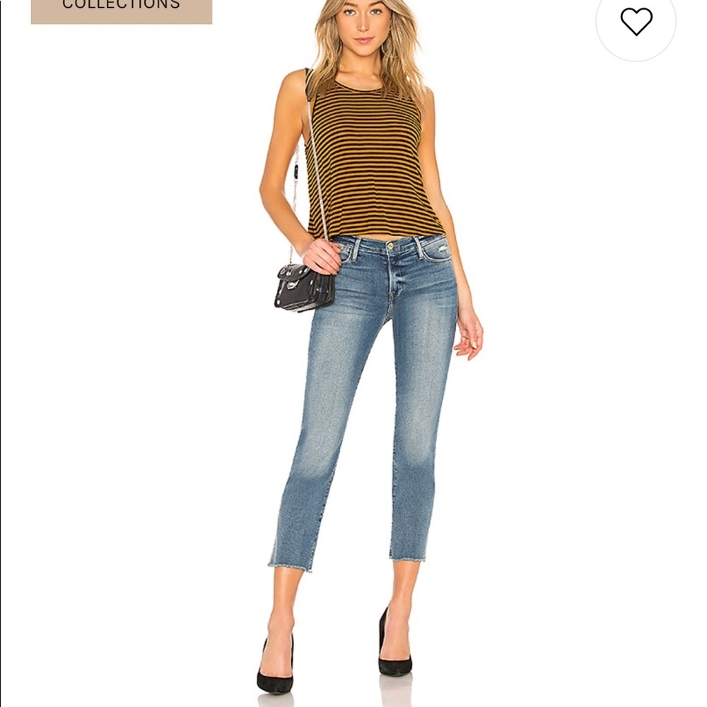 NEW • Frame • Le High Straight Roxton Jeans 30